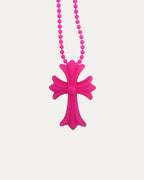 Silichrome Cross Necklace