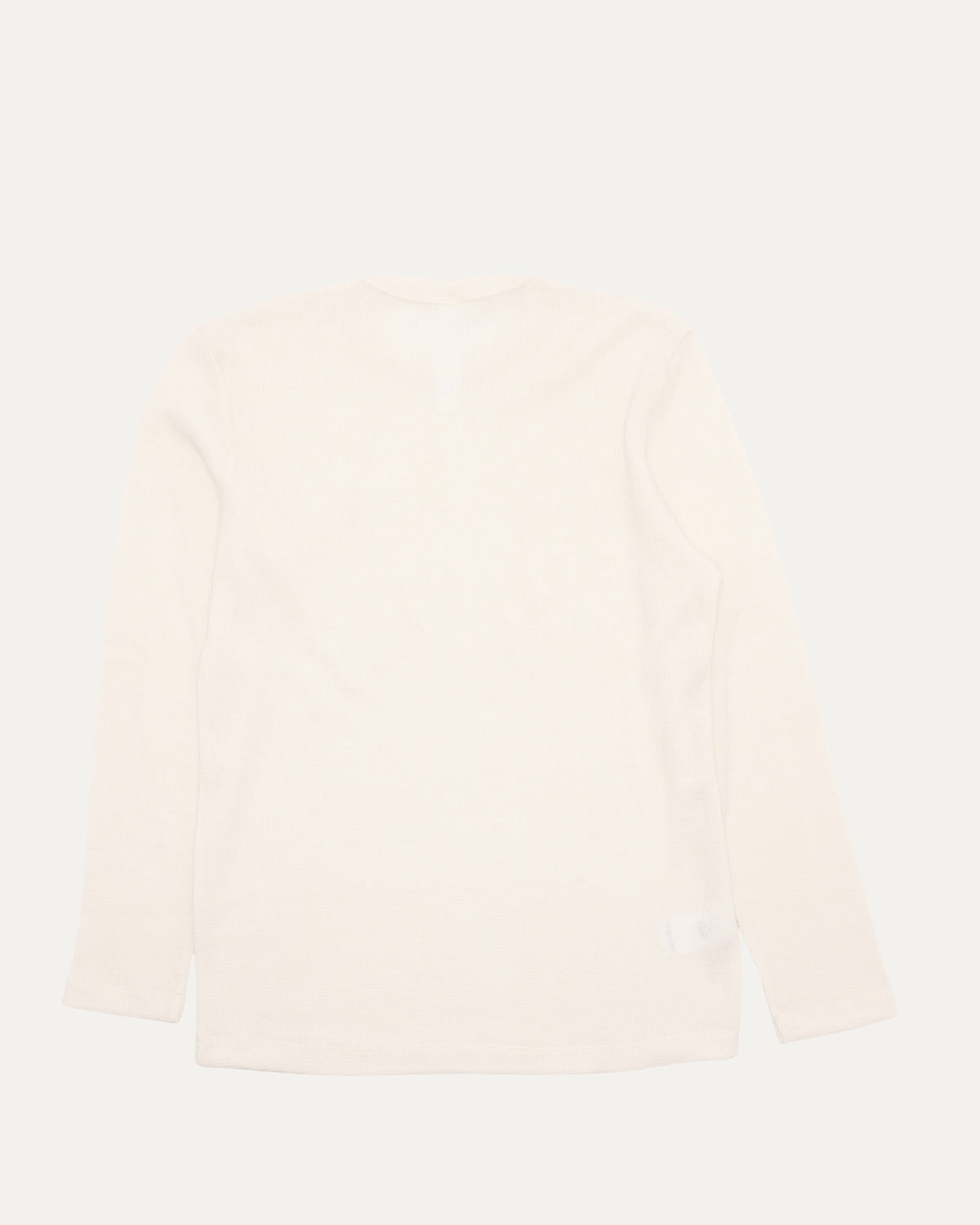 Embroidered Thermal Long Sleeve T-Shirt