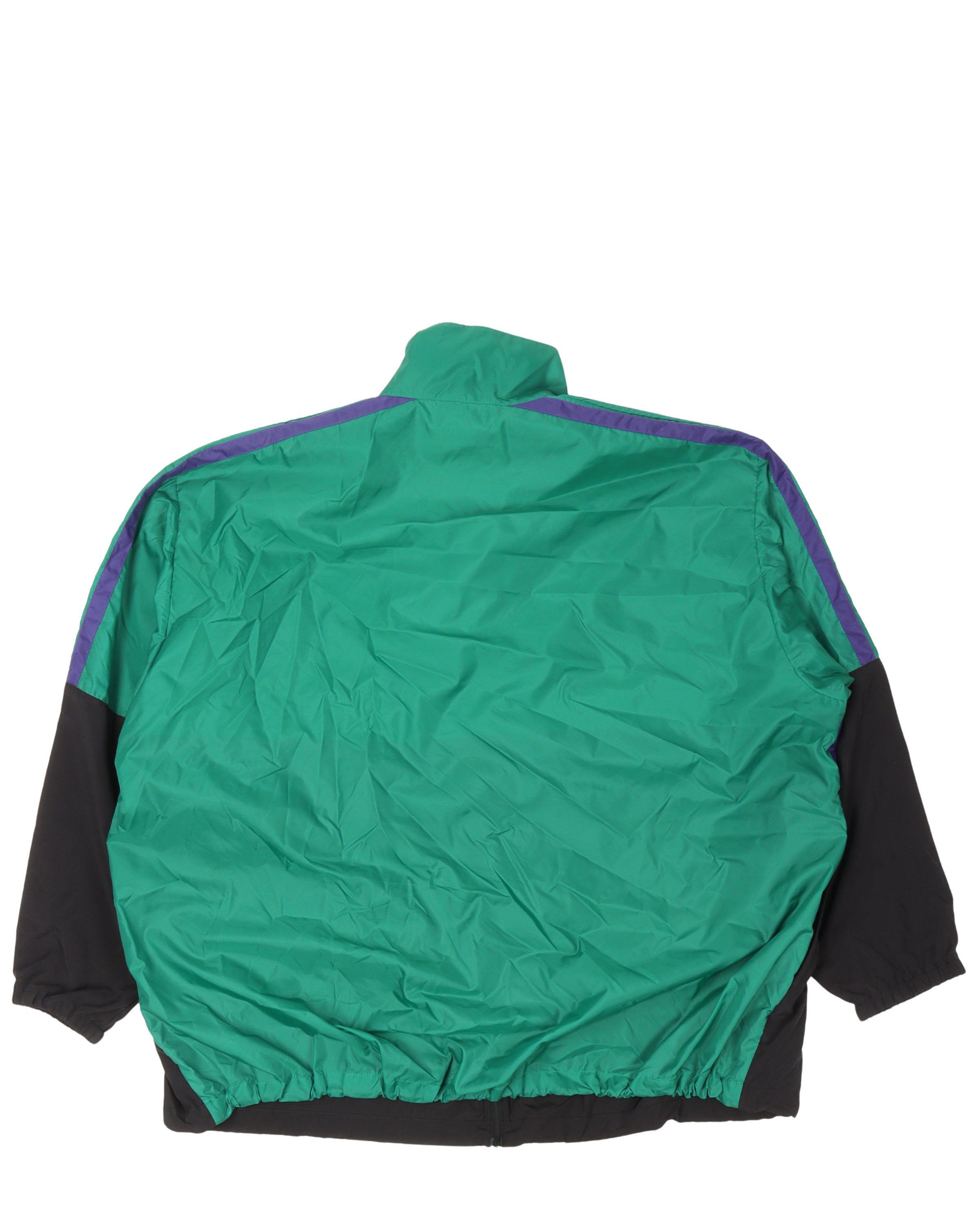 Color Blocked Windbreaker Jacket