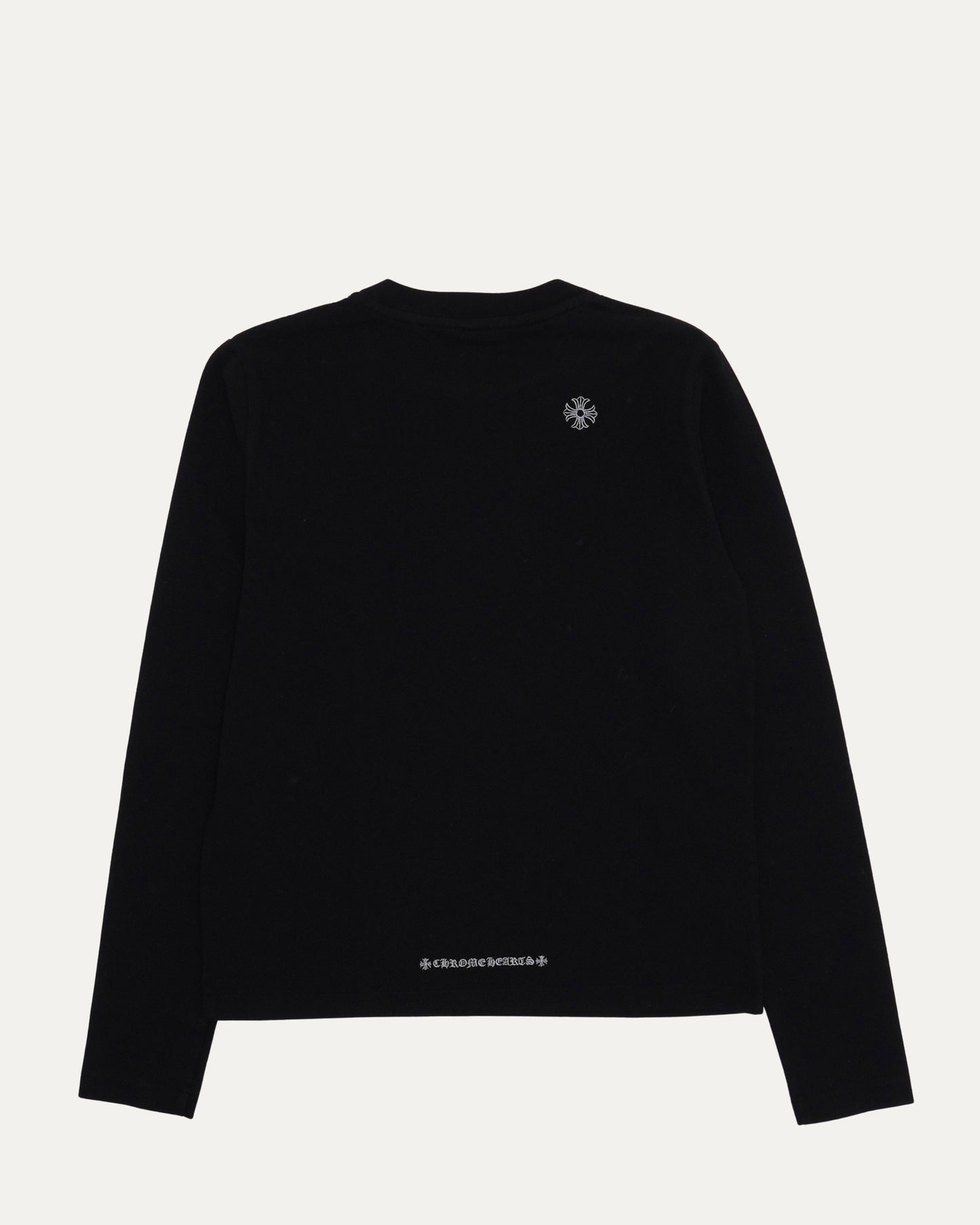 Heavyweight Embroidered Dagger Long Sleeve T-Shirt