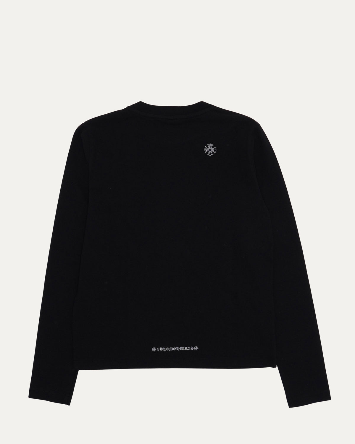 Heavyweight Embroidered Dagger Long Sleeve T-Shirt