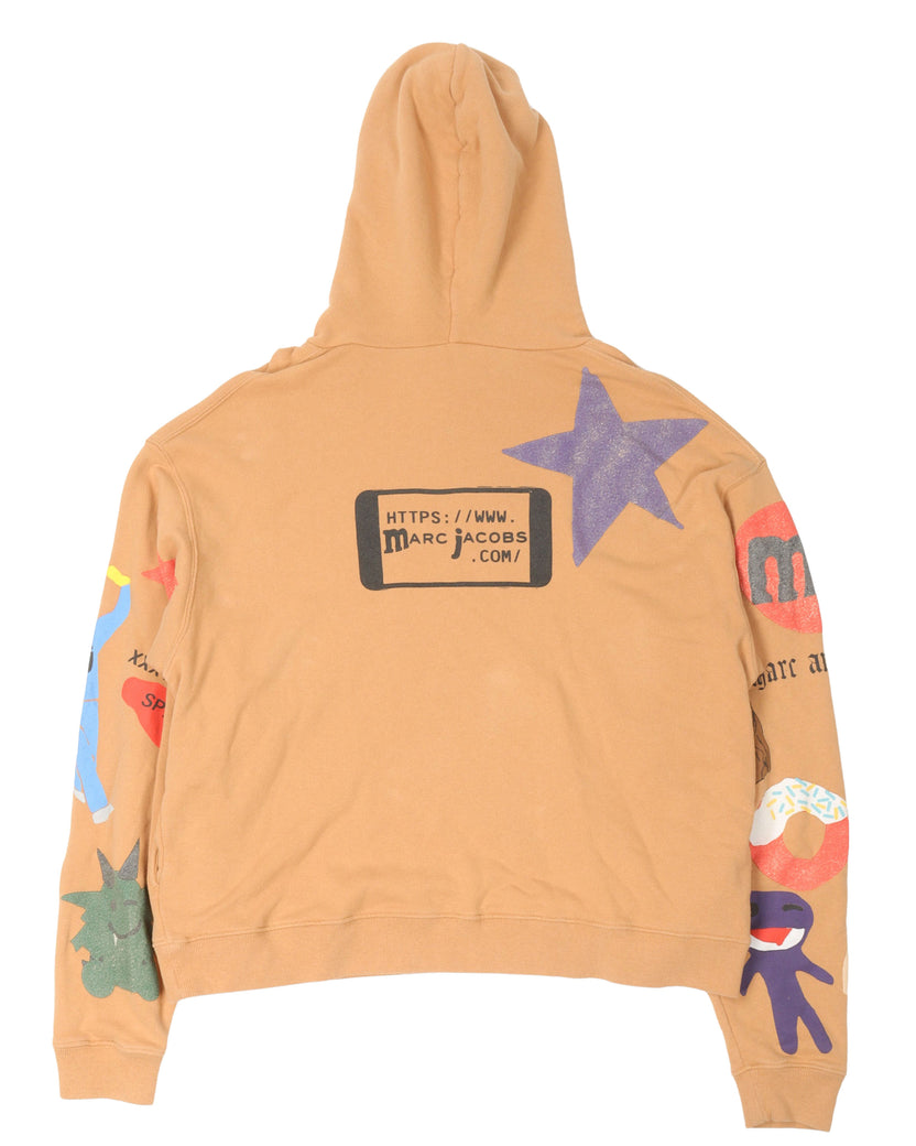 Marc jacobs tattoo hoodie Clearance