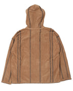 Leather Hooded Jacket