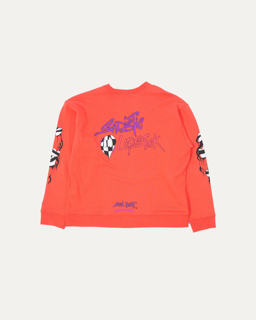 Matty Boy Sadistic Lipstick Crewneck