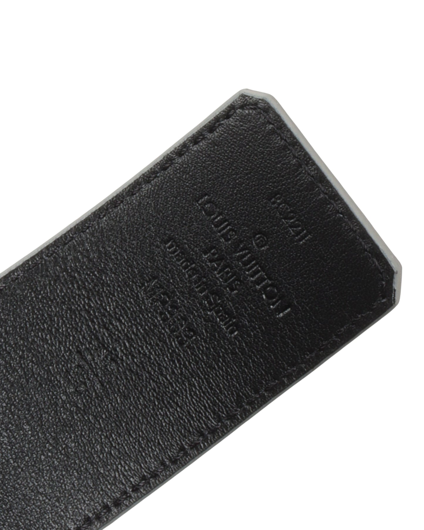 Metallic Monogram Belt
