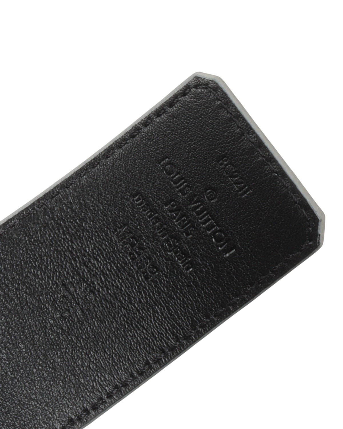 Metallic Monogram Belt