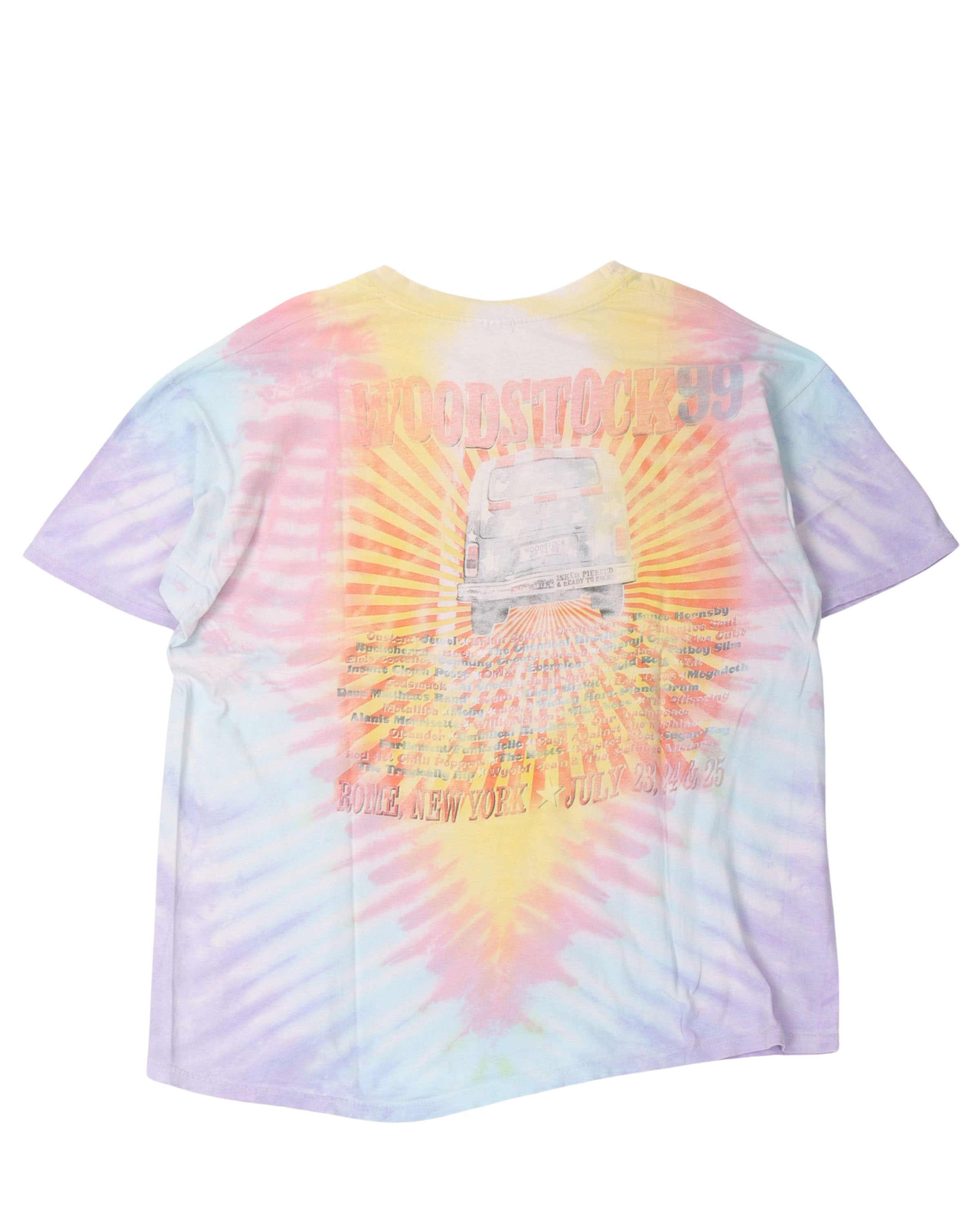 Woodstock 1999 Tie Dye T-Shirt