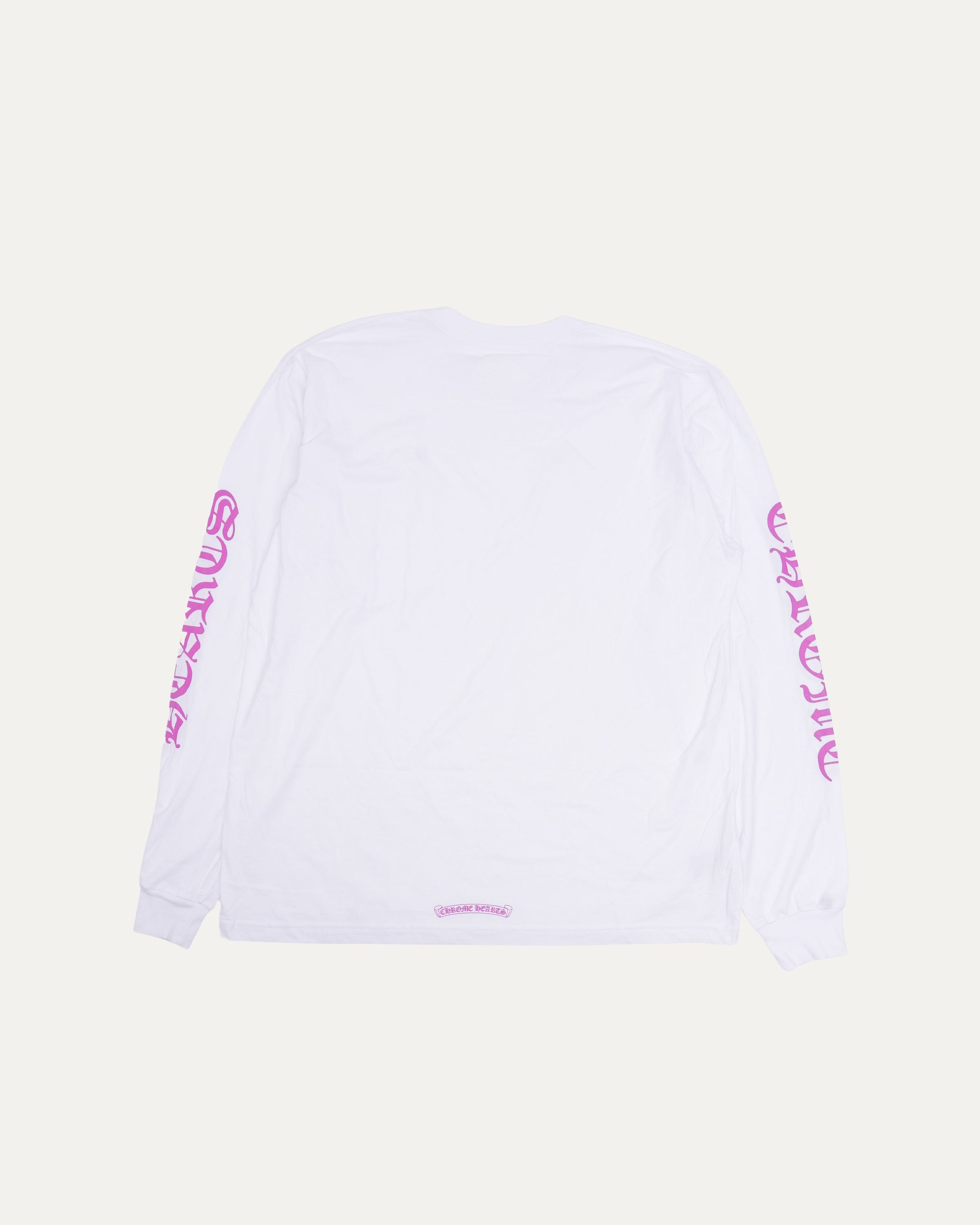 Neck Logo Long Sleeve T-Shirt