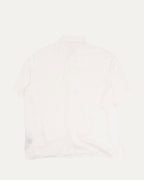 Tonal Leopard Silk Blend Short Sleeve Shirt