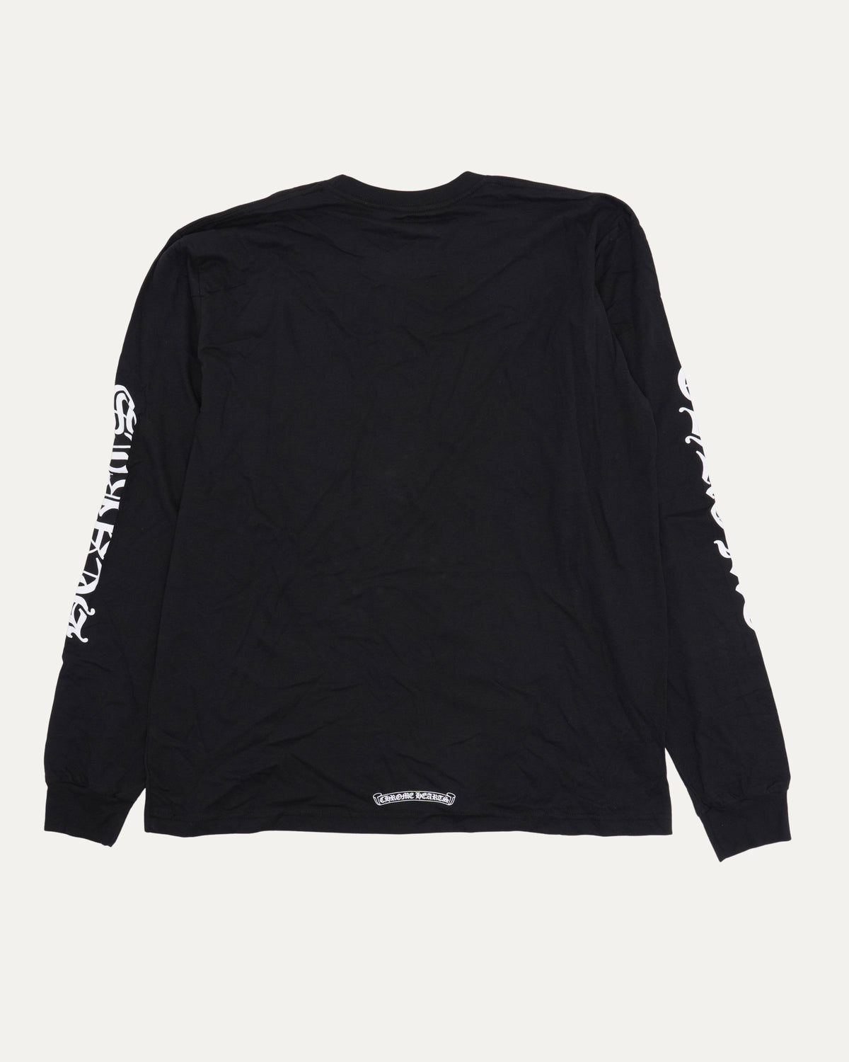 Neck Logo Long Sleeve Pocket T-Shirt