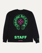 Staff Horseshoe Logo Long Sleeve T-Shirt