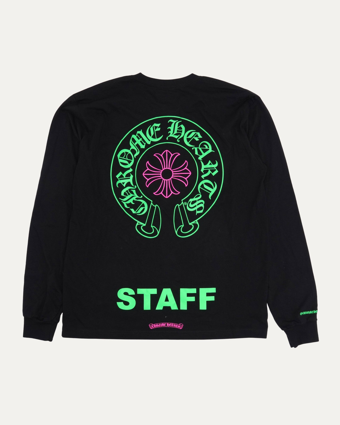 Staff Horseshoe Logo Long Sleeve T-Shirt