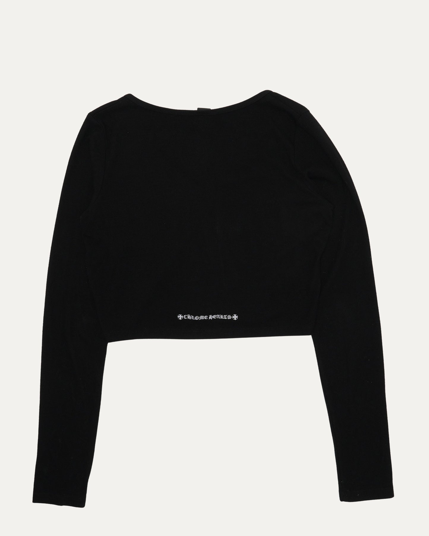 Cropped Vine Dagger Cardigan Sweater