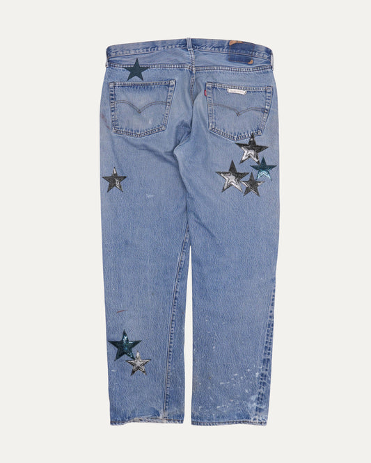 Star Patch Levi's Jeans