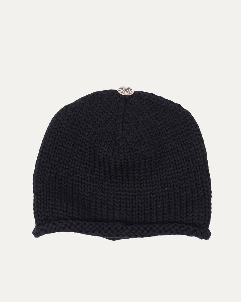 Cross Patch Cashmere Beanie