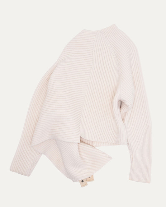 Asymmetric Wool Sweater