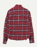 Cross Patch Loose Ends Flannel Shirt