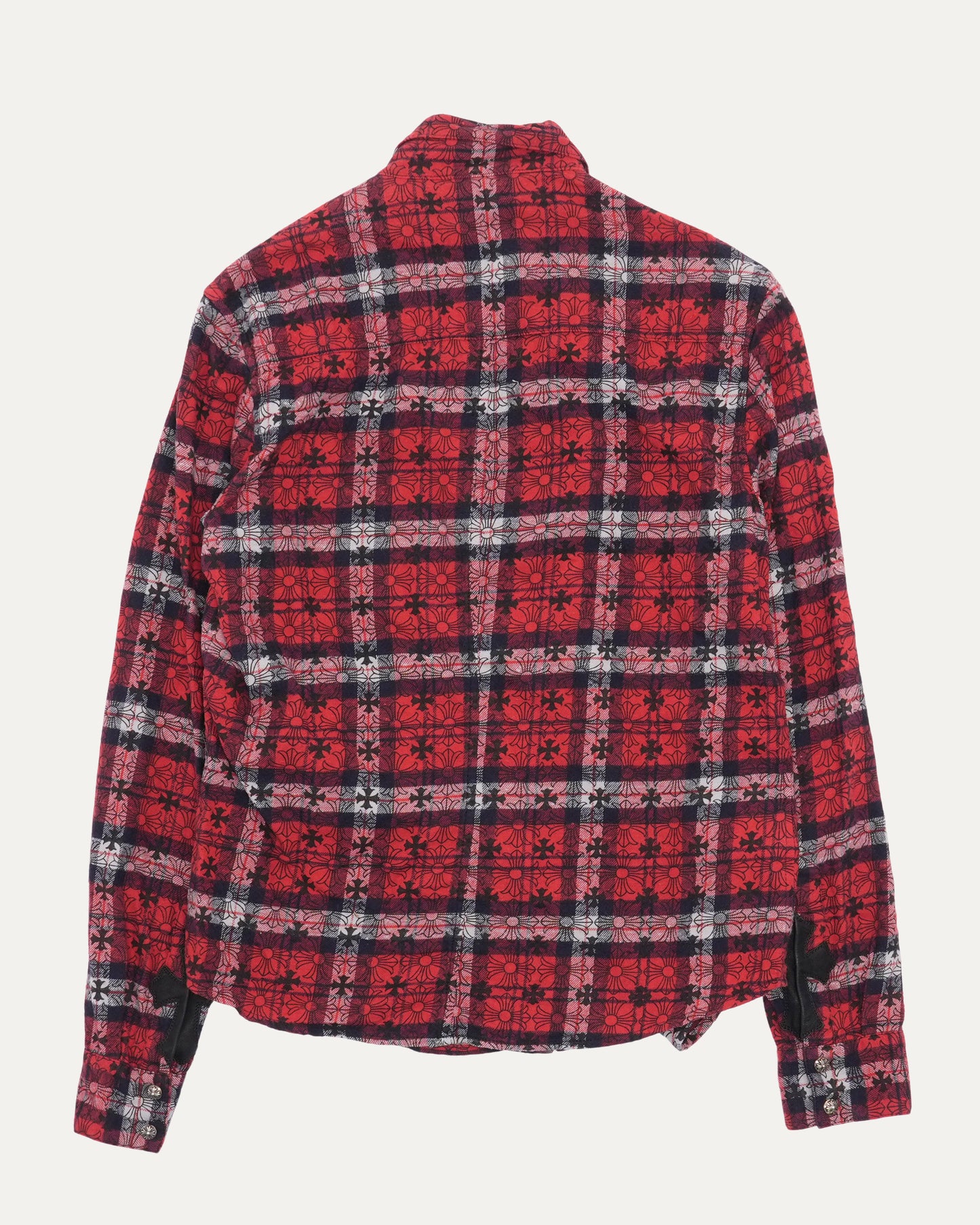 Cross Patch Loose Ends Flannel Shirt