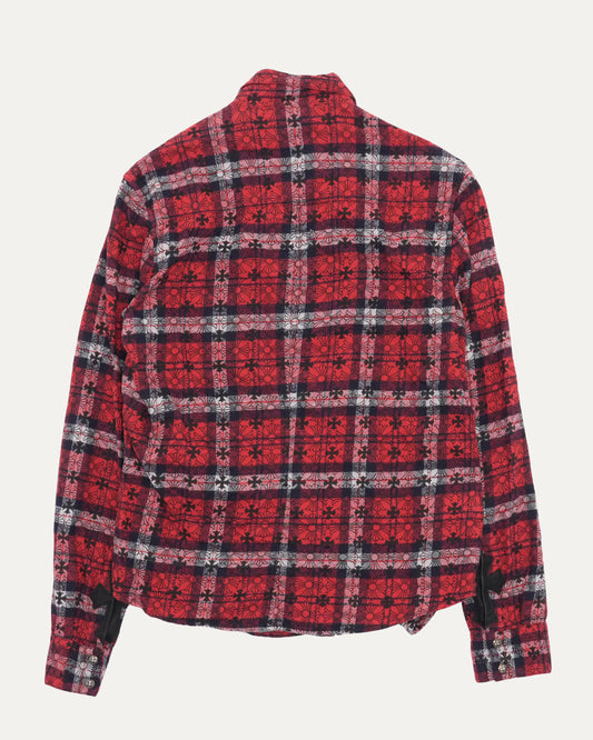 Cross Patch Loose Ends Flannel Shirt