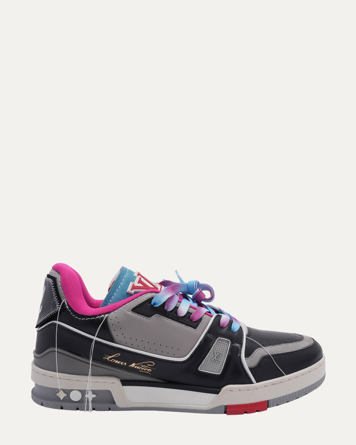Upcycled LV Trainers