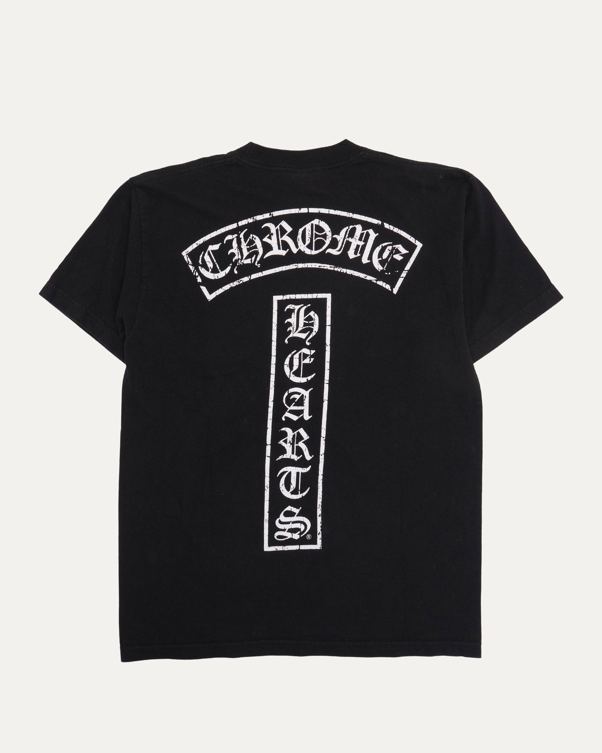 Vintage Vertical Logo Star Pocket T-Shirt