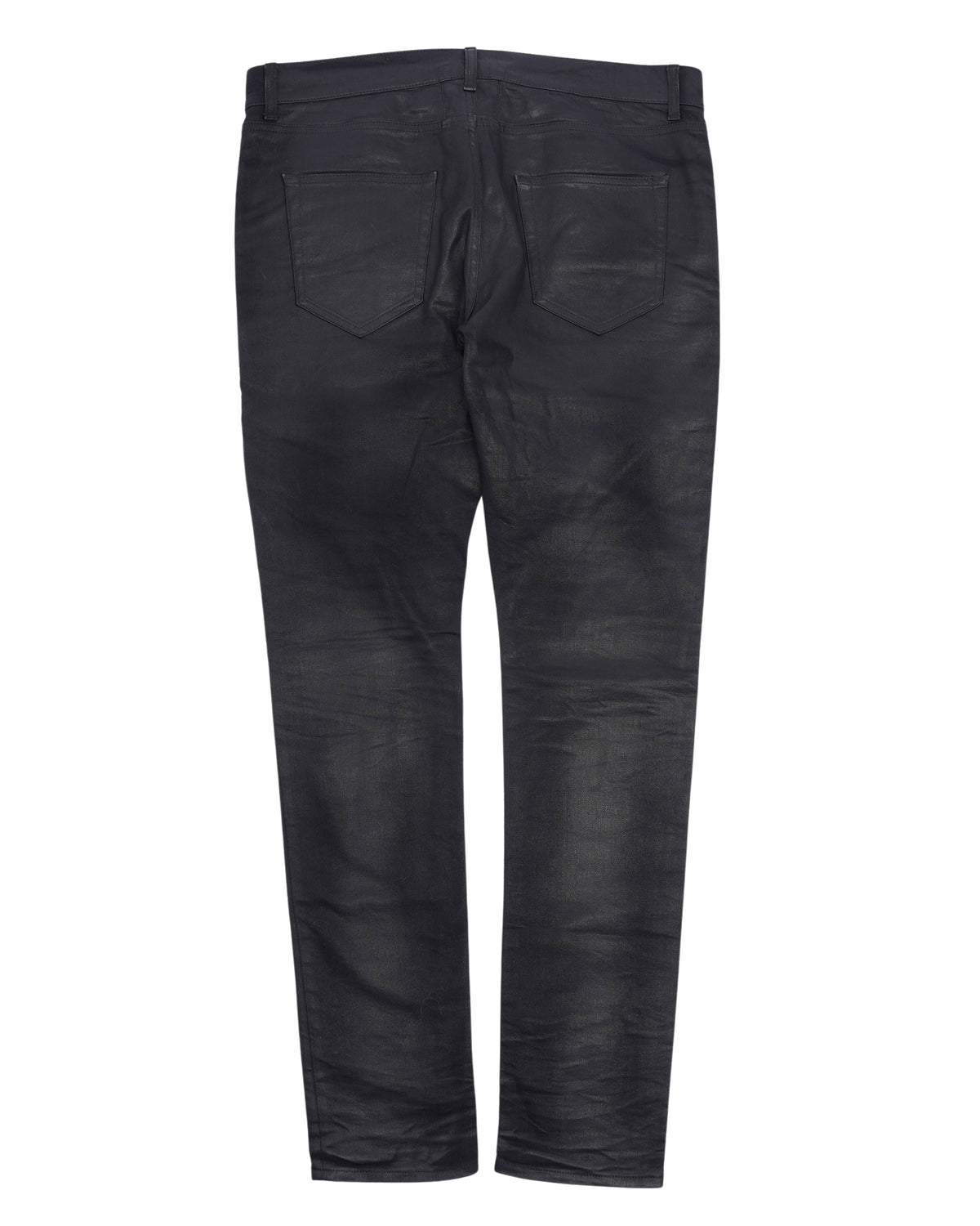 Waxed Skinny Jeans
