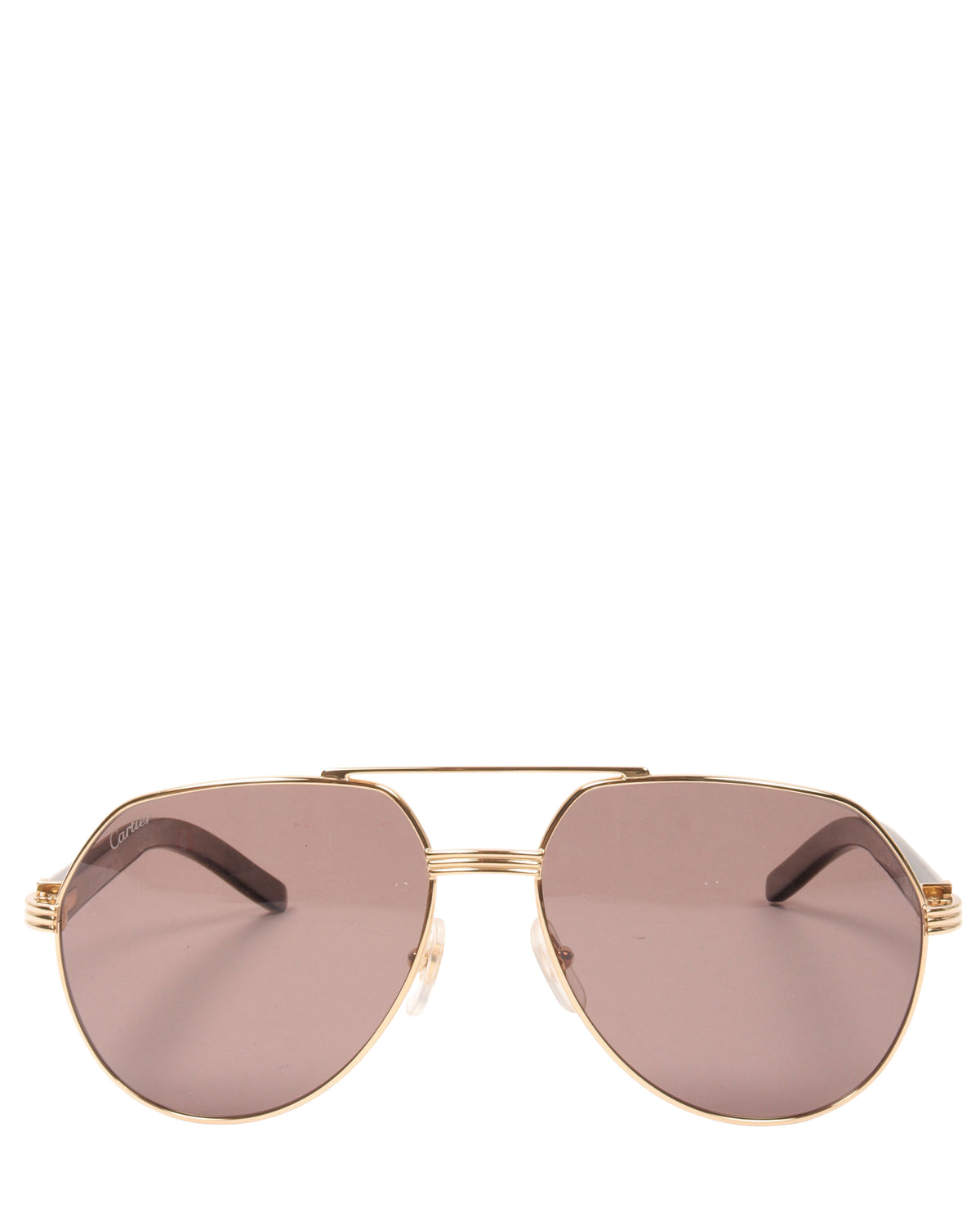 Genuine Horn Aviator Sunglasses