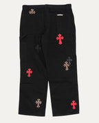 Cross Patch Double Knee Carpenter Pants
