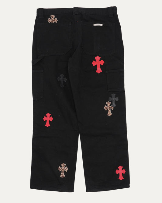 Cross Patch Double Knee Carpenter Pants