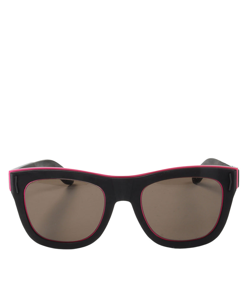 Pink Trim Sunglasses