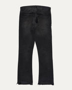 Patchwork Flare Jeans