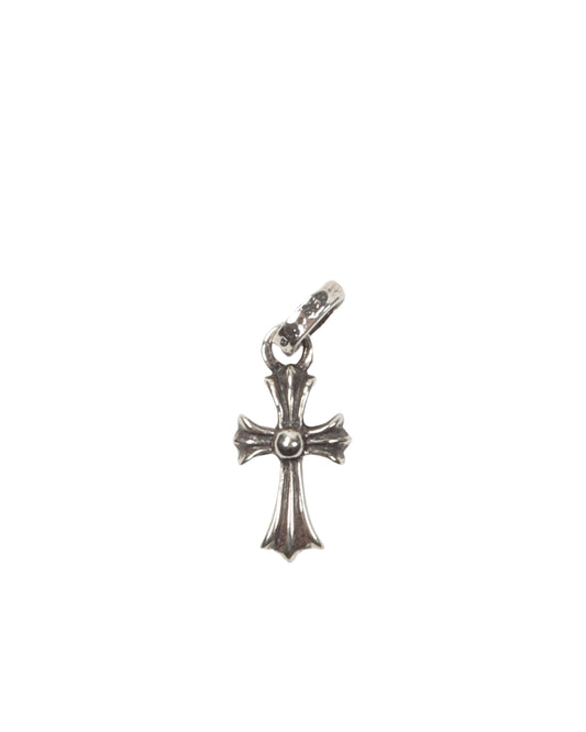 Baby Fat Pink Sapphire Cross Charm