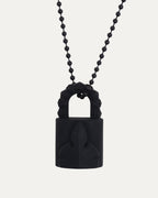 Silichrome Lock Necklace