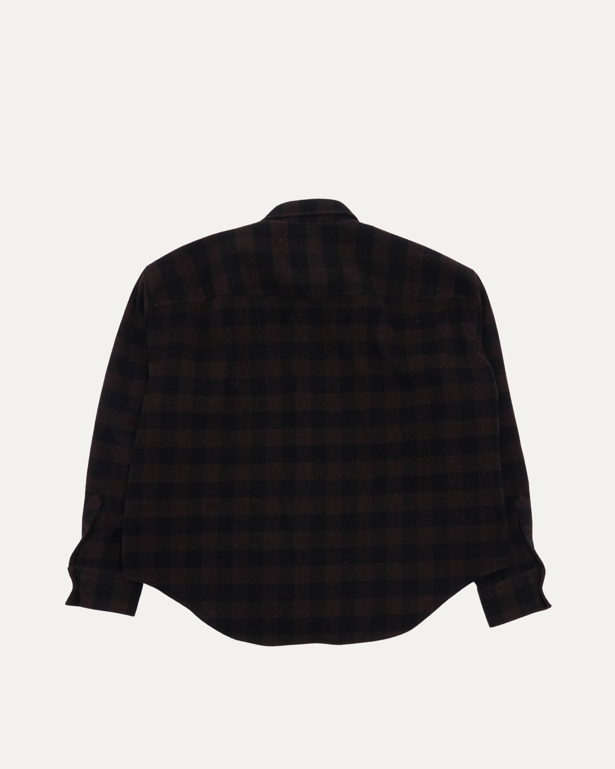 FW16 Padded Shoulder Flannel Shirt
