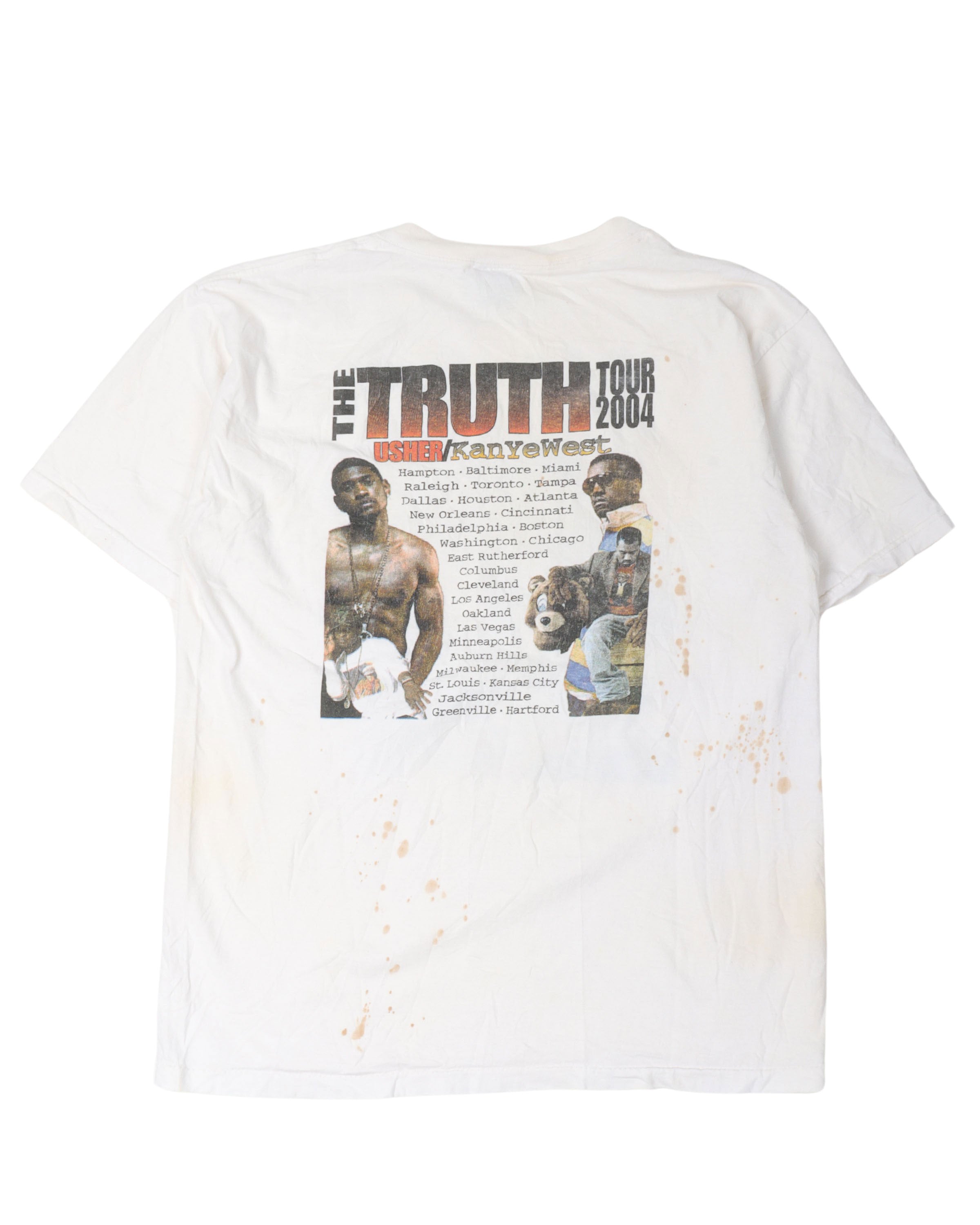 Usher & Kanye West Truth Tour 2004 T-Shirt