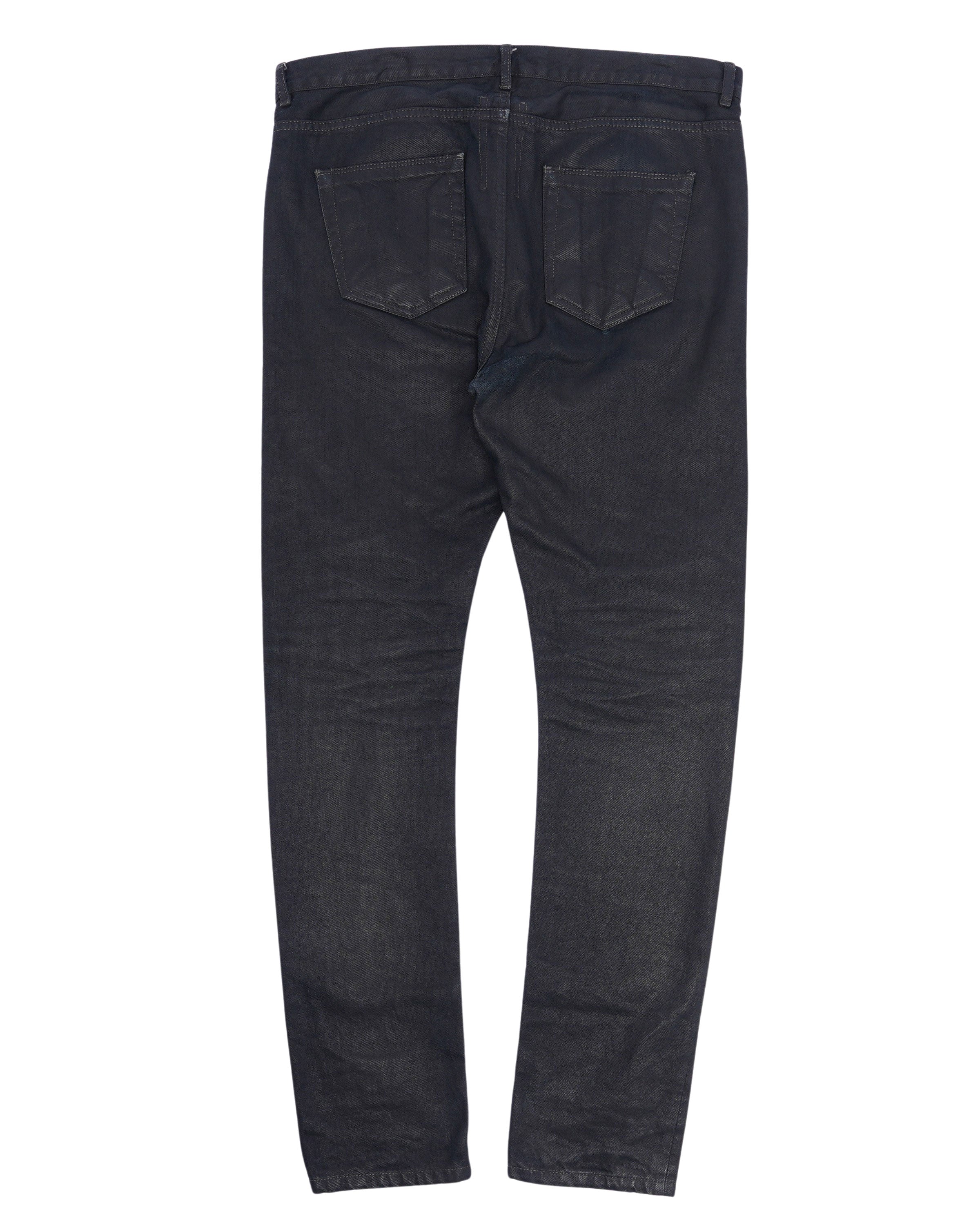 Waxed Torrance Cut Jeans