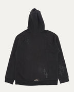 Cross Patch Paper Jam Zip Hoodie