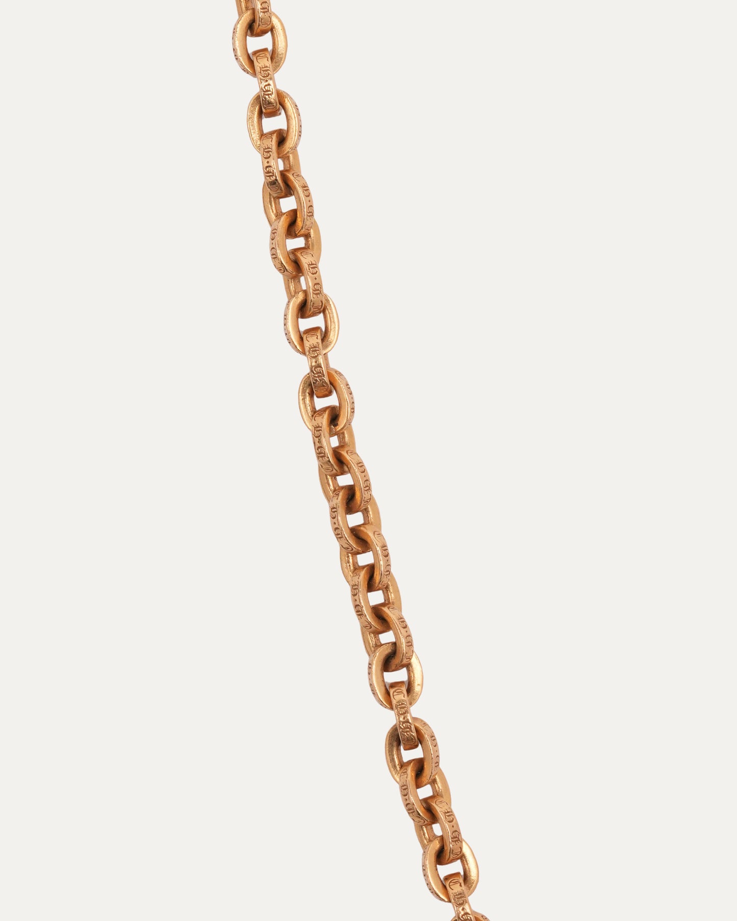 Gold Paper Chain Necklace
