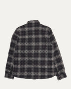 Monogram Cross Patch Loose Ends Flannel Shirt