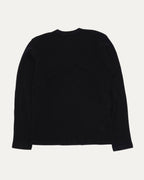 Embroidered Triple Cross Thermal Long Sleeve T-Shirt