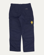 Nylon and Leather Double Knee Carpenter Pants