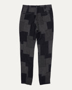 Patchwork Wool Trousers