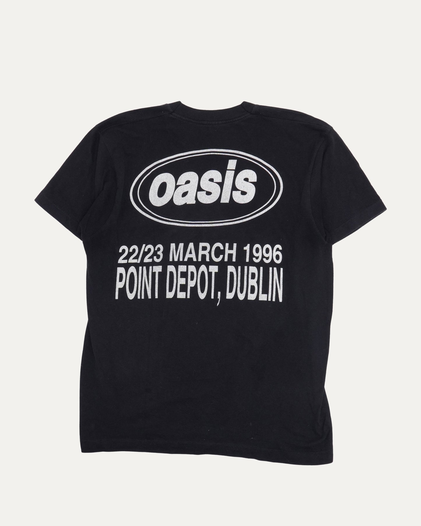 Oasis 1996 Dublin Parking Lot T-Shirt