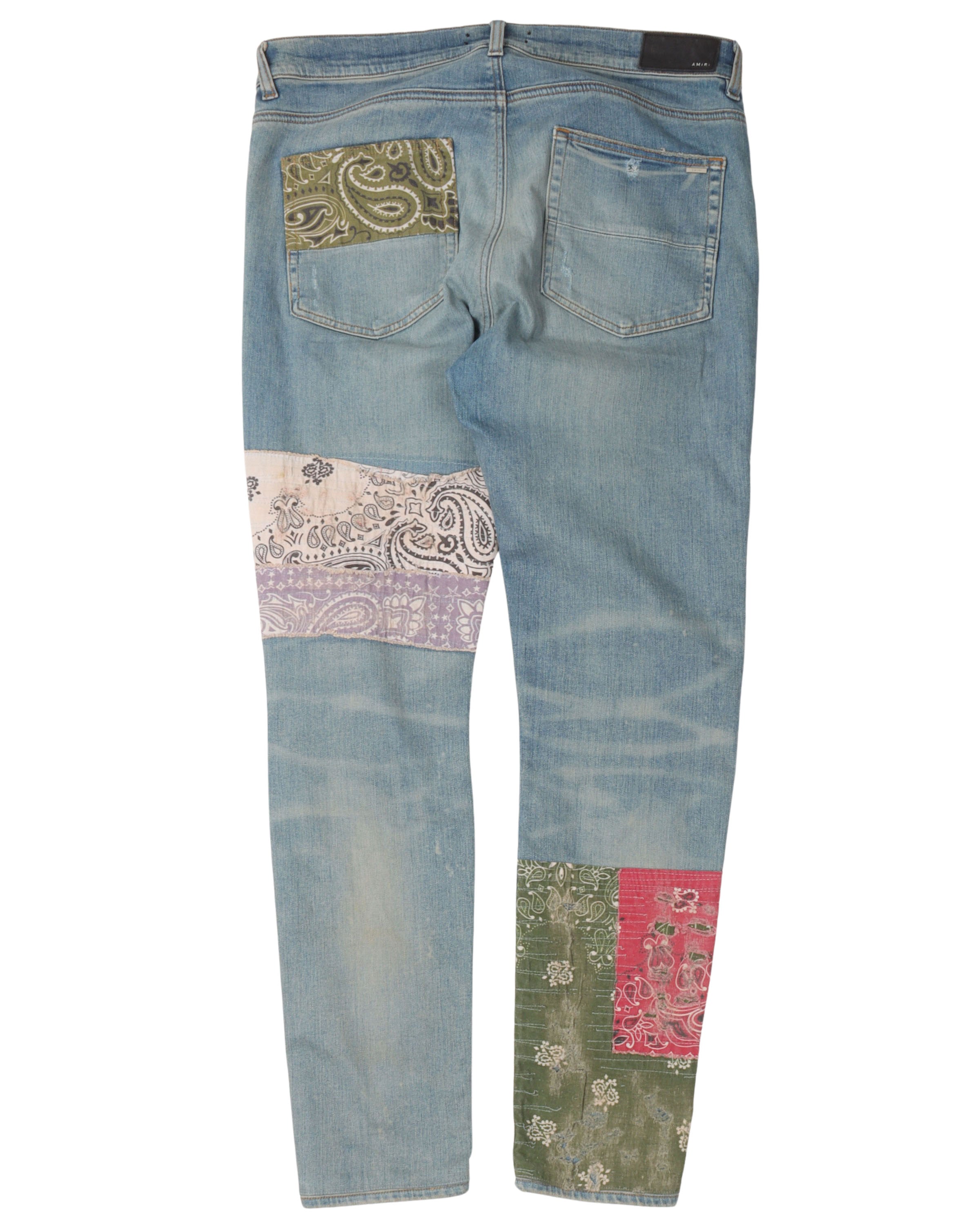 Paisley Patchwork Jeans