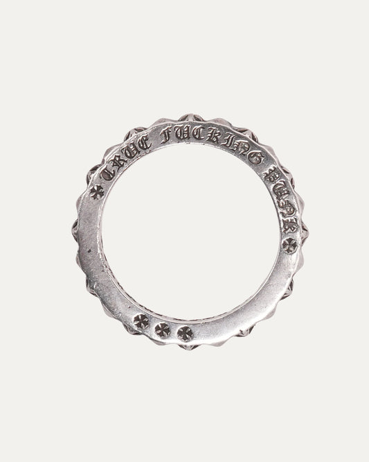 True Fucking Punk Plus Cross Ring