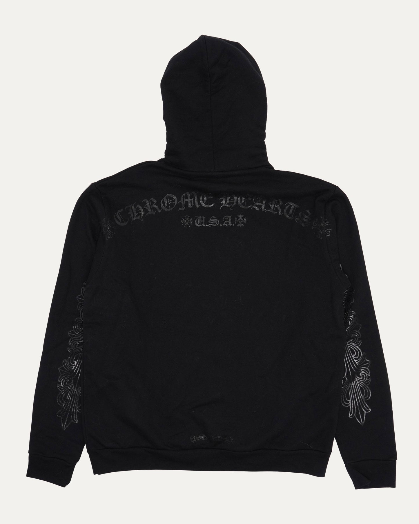 Tonal Horseshoe Logo Hoodie