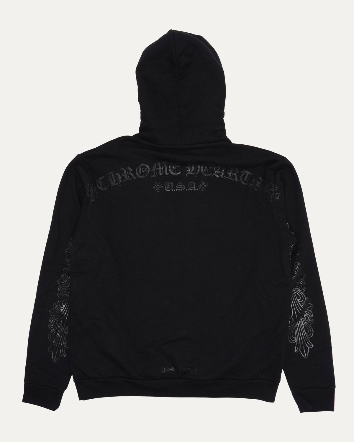 Tonal Horseshoe Logo Hoodie