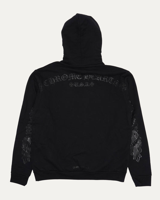 Tonal Horseshoe Logo Hoodie