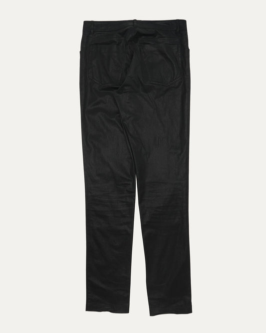Waxed Trousers