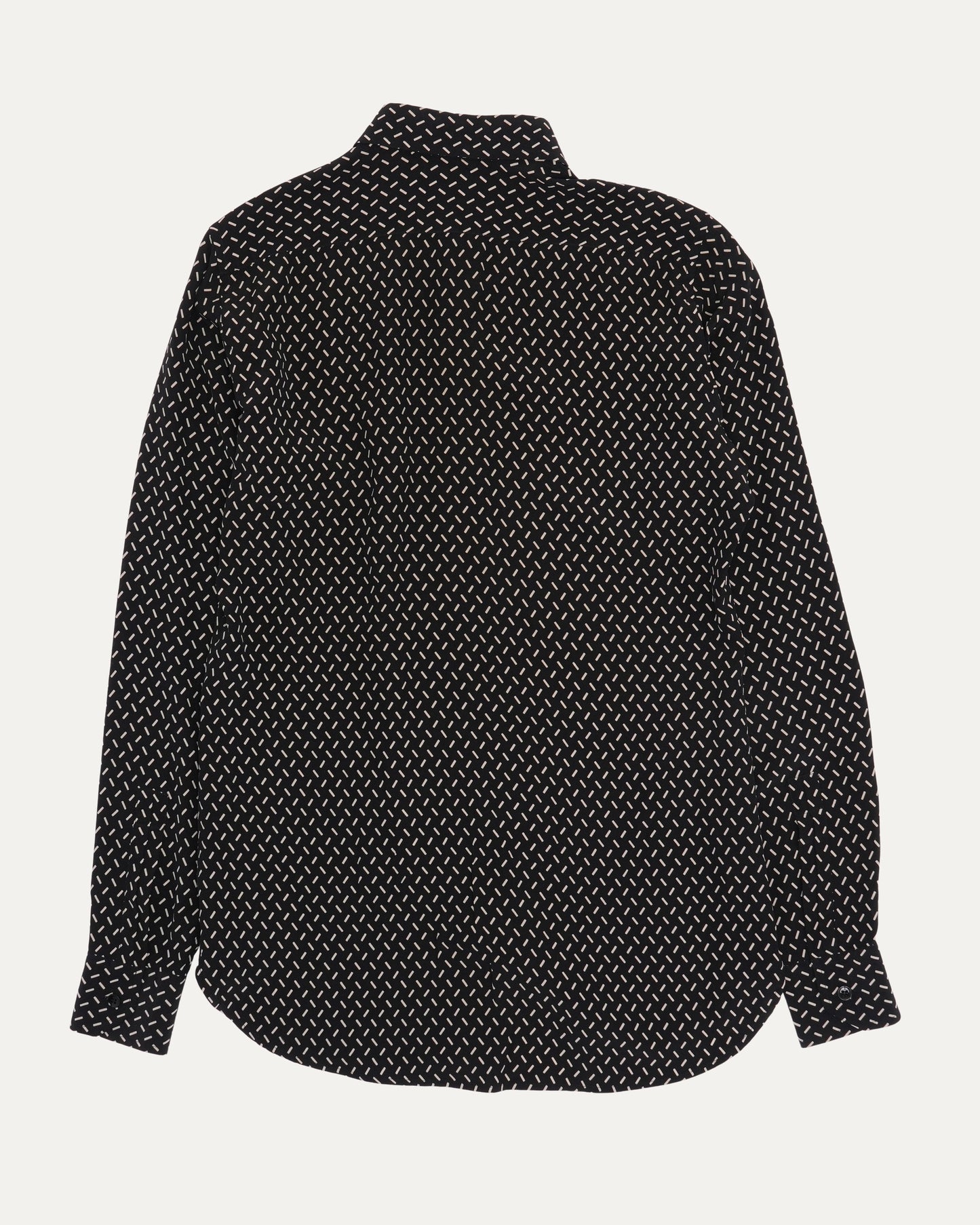 Silk Dash Print Shirt